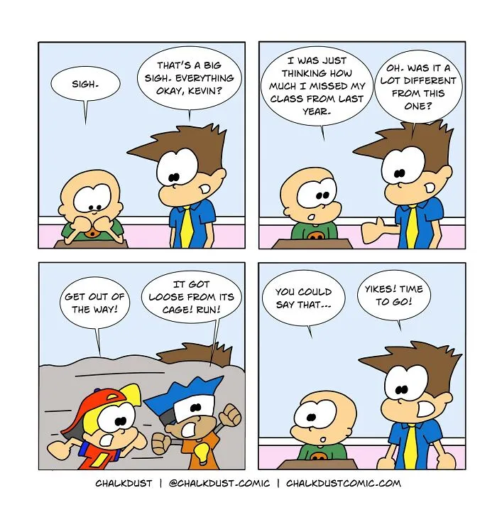This Artist's Comics Nail What It’s Like To Survive A School Day (29 Pics)