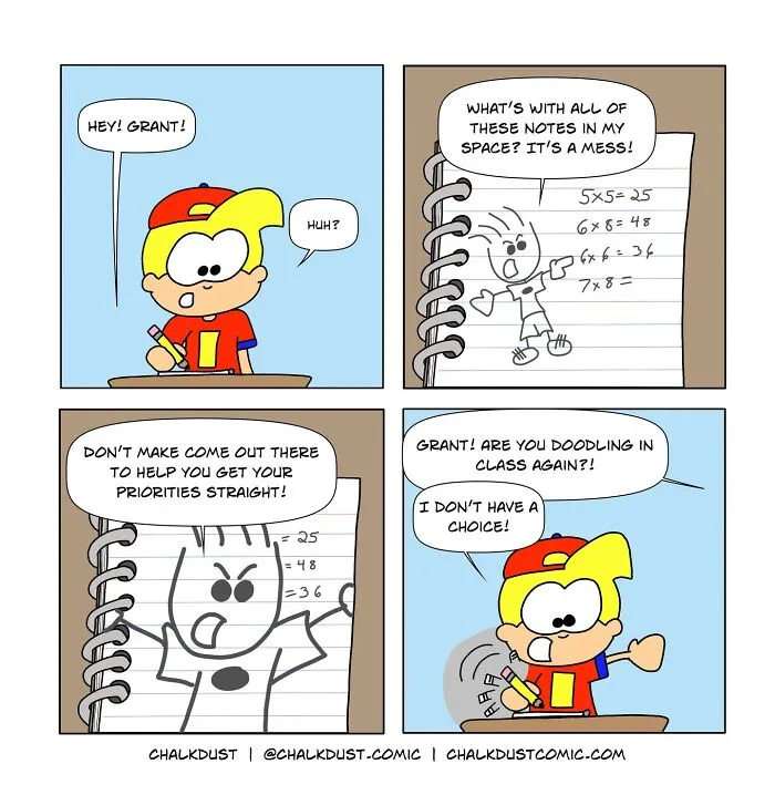 This Artist's Comics Nail What It’s Like To Survive A School Day (29 Pics)