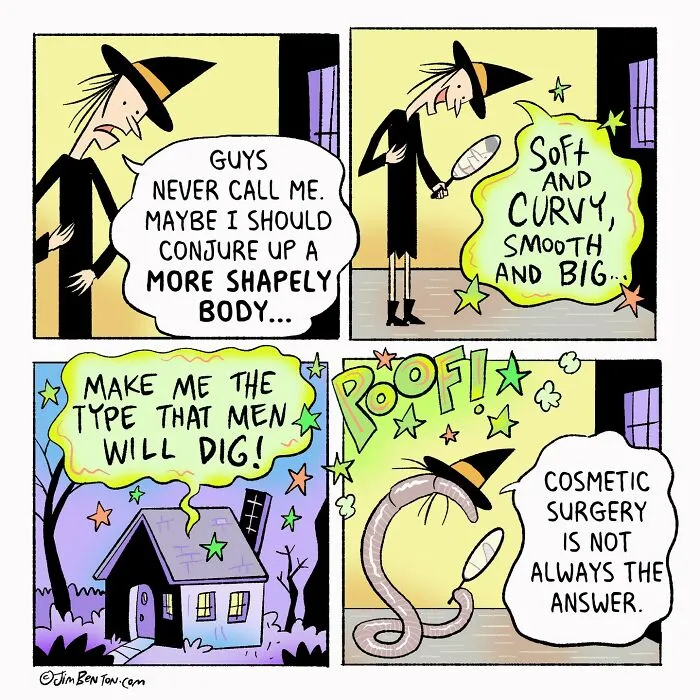 29 Ridiculously Clever Comics By Jim Benton That Are Packed With Unexpected Twists (New Pics)