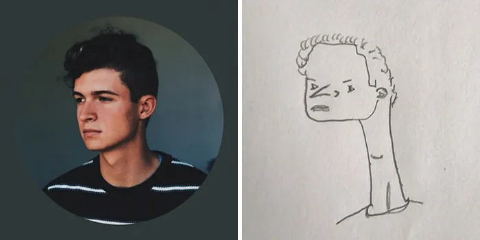 This Artist Roasts Profile Pics With Hilarious And Unflattering Cartoons (30 Pics)