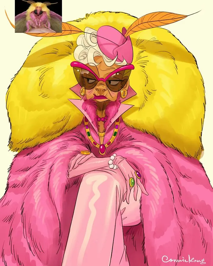 17 New Creative Illustrations By Connie Kang Where Human Meets Animal Charm