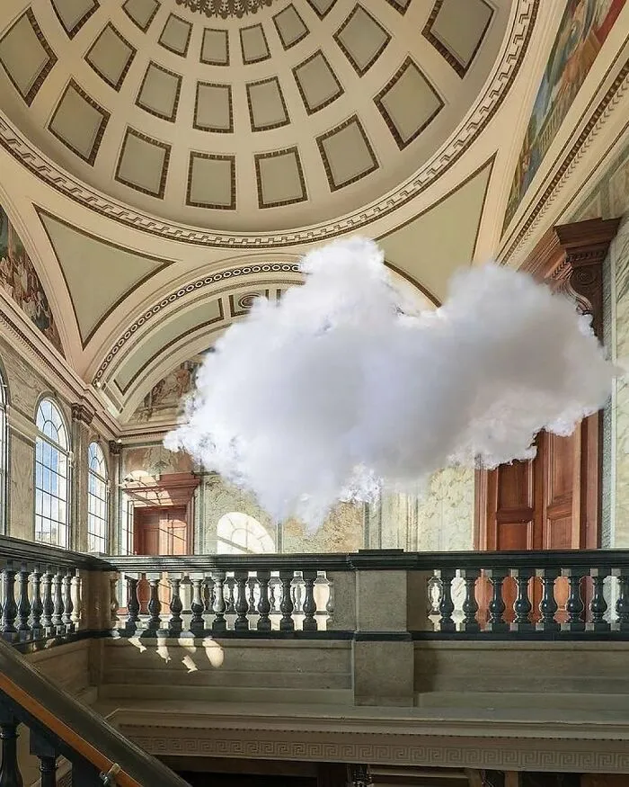 This Artist Creates Real Clouds Indoors, And They Disappear In Seconds (16 Pics)