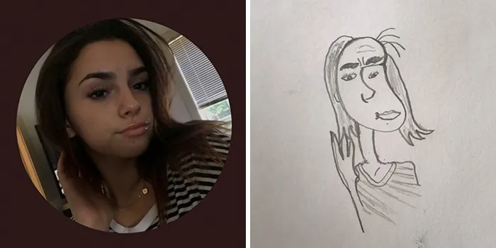 This Artist Roasts Profile Pics With Hilarious And Unflattering Cartoons (30 Pics)