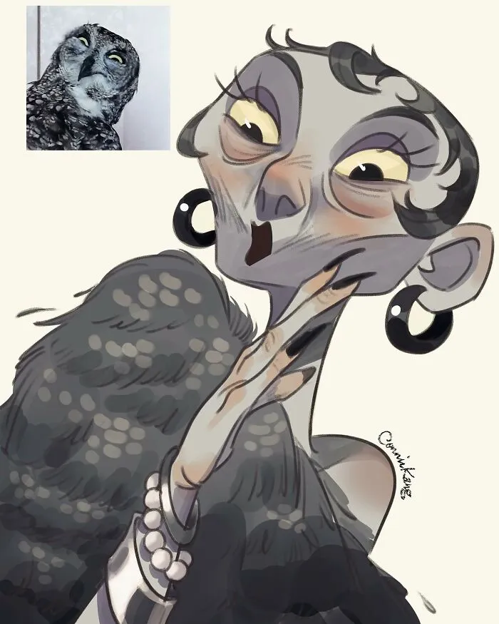 17 New Creative Illustrations By Connie Kang Where Human Meets Animal Charm