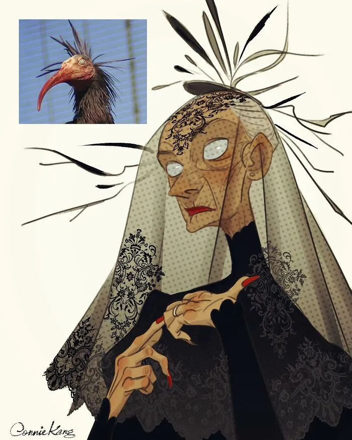 17 New Creative Illustrations By Connie Kang Where Human Meets Animal Charm