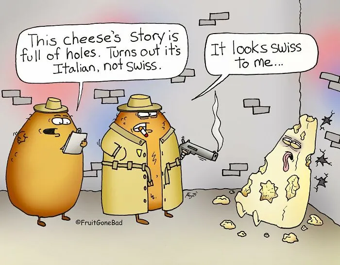31 Playfully Inappropriate Comics That Bring Produce And Random Items To Life, By This Artist (New Pics)