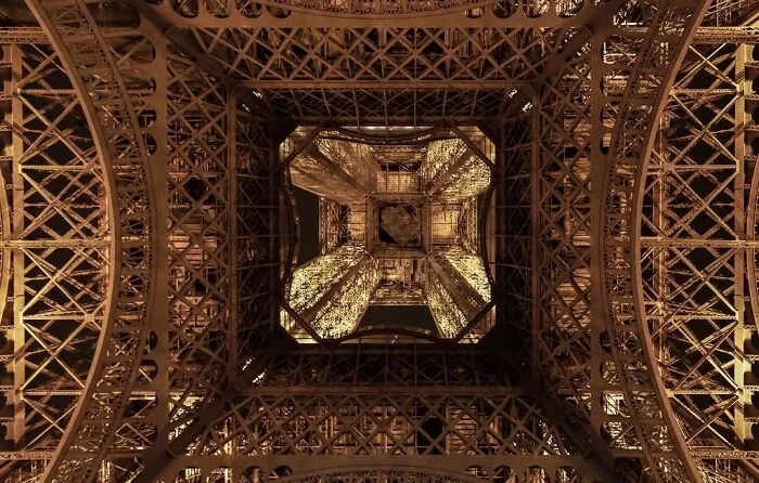 Eiffel Tower From Underneath