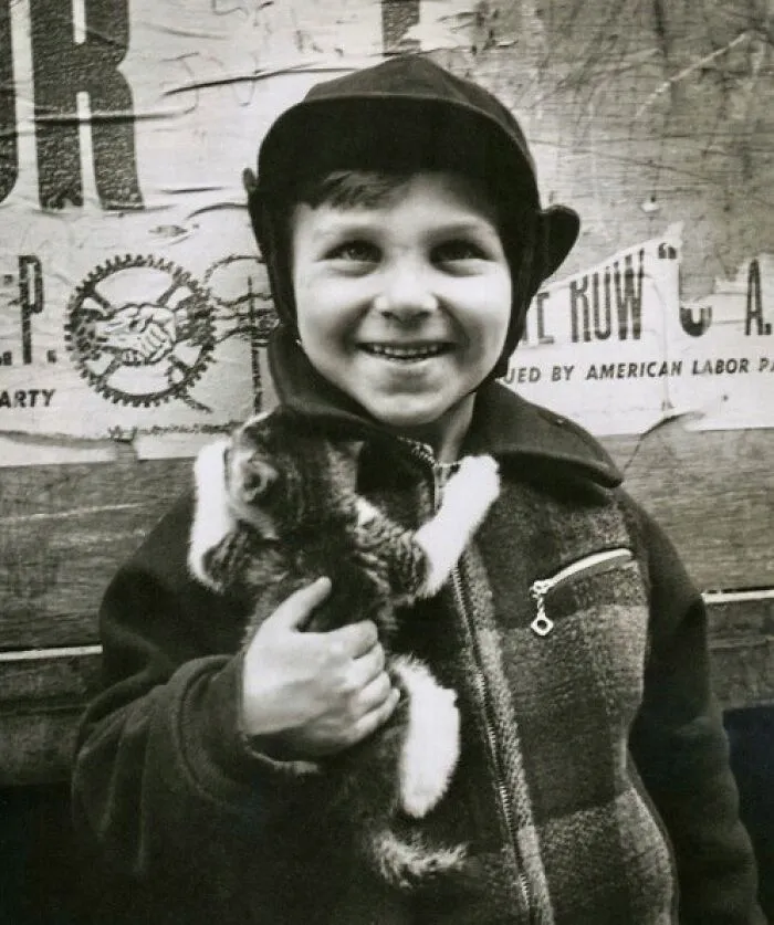 A Young Man From The Lower East Side, New York City, Photo By Rebecca Lepkoff, 1948