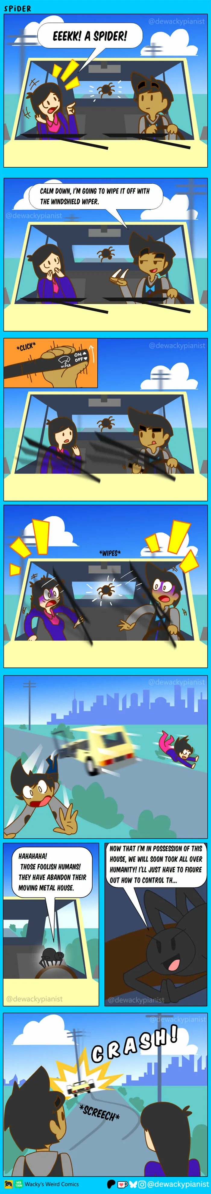 If You Like Chaotic Comedy, These 15 Comics By ‘De Wacky Pianist’ Might Be For You