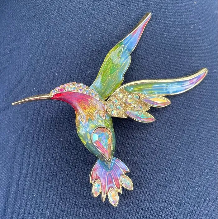 Discovered This Vintage Rj Graziano Pin Just Before Leaving 2nd Ave Thrift Store In Woodbridge, VA. It Called To Be Taken Home…umm, Yes Please!