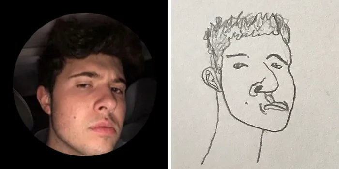 This Artist Roasts Profile Pics With Hilarious And Unflattering Cartoons (30 Pics)