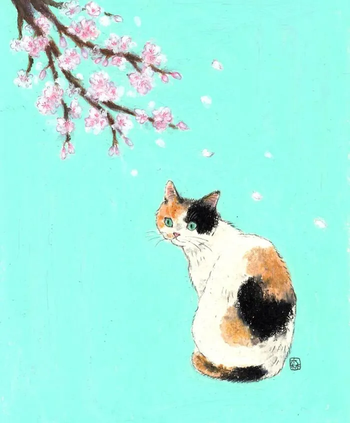 Korean Artist Started To Draw Cats 3 Years Ago, Now She Has The Most Adorable Collection (45 Pics)