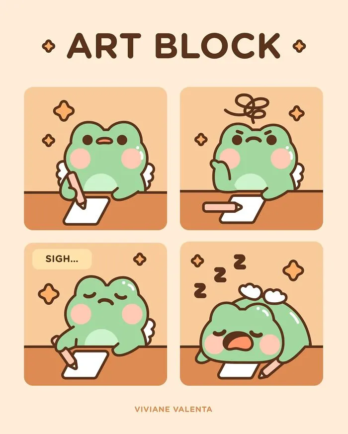 From Adorable To Relatable: 31 Illustrations Of Food Puns And Cute Frogs By Viviane Valenta
