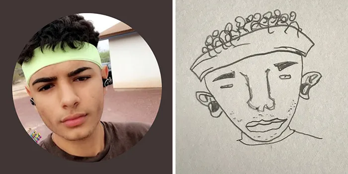 This Artist Roasts Profile Pics With Hilarious And Unflattering Cartoons (30 Pics)
