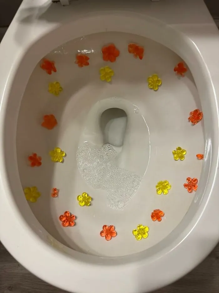 Making Your Toilet Bowl Look Vaguely Like A Botanical Garden Is A Level Of Adulting We Can All Aspire To With This <a Style="Display:inline;" Href="Https://Www.amazon.com/Kilostep-Flower-Toilet-Stamp-Cleaner/Dp/B0b4dl6rf6?ie=utf8&th=1&linkcode=ll1&tag=bpdonkey-20&linkid=f2607b20b958e136e4d521972bde08e7&language=en_us&ref_=as_li_ss_tl" Target="_blank"><span Style="Font: Inherit; Color: #d74b1f;"> Flower Toilet Gel Stamp </Span>