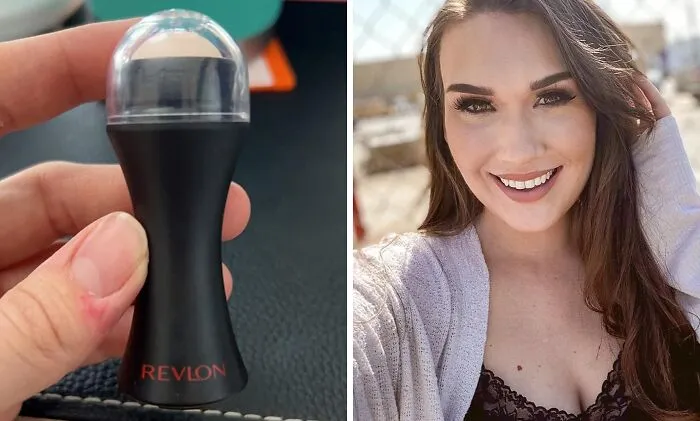 That Midday Summer Shine On Your T-Zone Is About To Get A Polite But Firm "Not Today, Satan" From The <a Style="Display:inline;" Href="Https://Www.amazon.com/Control-Absorbing-Volcanic-Reusable-Skincare/Dp/B082kz8zgm?ie=utf8&th=1&linkcode=ll1&tag=bplynx-20&linkid=4b9f6f361b58e4d00a1572ef5152a7fa&language=en_us&ref_=as_li_ss_tl" Target="_blank"><span Style="Font: Inherit; Color: #d74b1f;"> Revlon Face Roller For Oily Skin </Span>