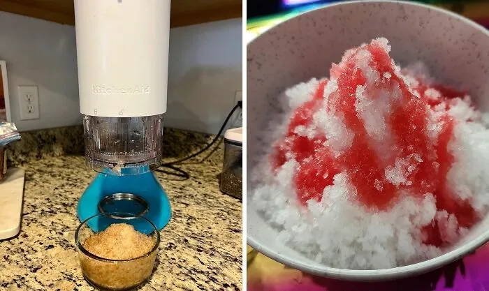 Your Fancy Stand Mixer Is About To Transform Into The Ultimate Summer Cool-Down Station Thanks To The <a Style="Display:inline;" Href="Https://Www.amazon.com/KitchenAid-Shave-Attachment-Ksmsia-White/Dp/B09wng8rfy?ie=utf8&linkcode=ll1&tag=bpshark-20&linkid=415e944daca196d01e517fa62adef85a&language=en_us&ref_=as_li_ss_tl" Target="_blank"><span Style="Font: Inherit; Color: #d74b1f;"> KitchenAid Shave Ice Attachment </Span> Everyone's Raving About