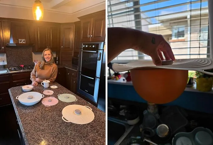 Stop Fighting With Plastic Wrap And Embrace The Stretchy, Reusable Convenience Of <a Style="Display:inline;" Href="Https://Www.amazon.com/Silicone-Guanci-Microwave-Food-Grade-Dishwasher/Dp/B0b9sgnr8m?ie=utf8&linkcode=ll1&tag=bpferret-20&linkid=ddc8c58de78a2990ff8a9b63eef1561b&language=en_us&ref_=as_li_ss_tl" Target="_blank"><span Style="Font: Inherit; Color: #d74b1f;"> Silicone Lids </Span> For All Your Bowls