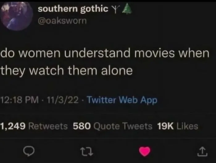 We Need Men To Understand Movies🙃