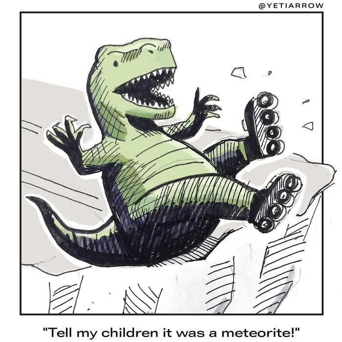 30 One-Panel Comics By YetiArrow That Offer Relatable Explanations For Life’s Weirdness