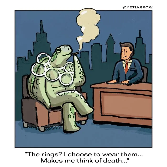 30 One-Panel Comics By YetiArrow That Offer Relatable Explanations For Life’s Weirdness