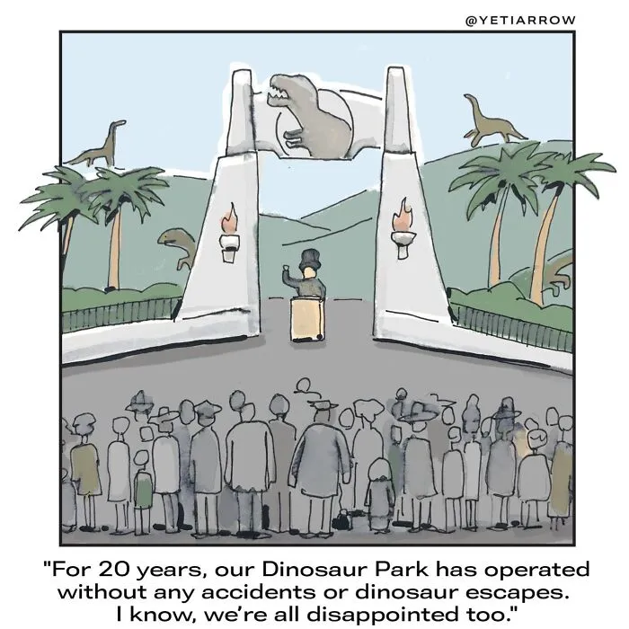 30 One-Panel Comics By YetiArrow That Offer Relatable Explanations For Life’s Weirdness