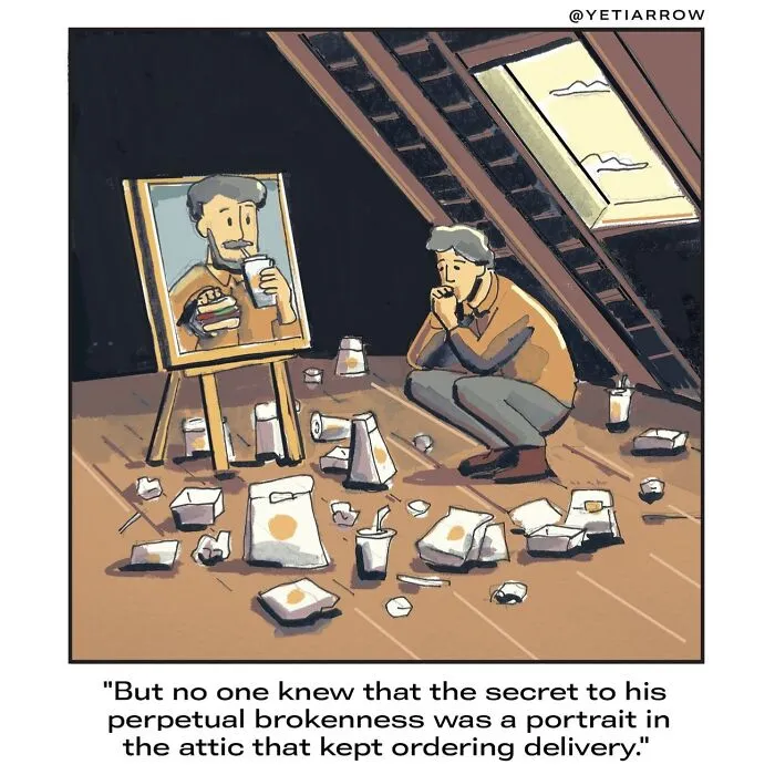 30 One-Panel Comics By YetiArrow That Offer Relatable Explanations For Life’s Weirdness