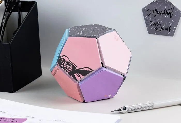 That's No Moon, It's Actually A <a Style="Display:inline;" Href="Https://Www.amazon.com/Star-Wars-Sticky-Note-Ball/Dp/B09bk66knk?ie=utf8&th=1&linkcode=ll1&tag=bpbuffalo-20&linkid=765e0bc722d702051b7cf0542febea32&language=en_us&ref_=as_li_ss_tl" Target="_blank"><span Style="Font: Inherit; Color: #d74b1f;"> Star Wars Sticky Note Ball </Span> Ready To Hold All Your Important Death Star Plans (Or, You Know, Grocery Lists)