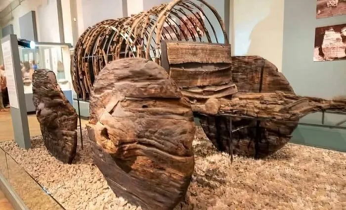 This 4,000-Year-Old Wagon, Crafted Entirely From Oak Wood, Dates Back To The Bronze Age