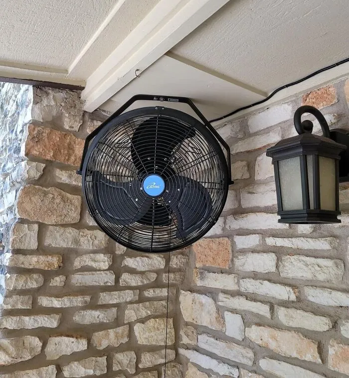 That Oppressive Summer Stillness Making Your Patio Feel Like A Sauna Can Officially Get Lost, Because This <a Style="Display:inline;" Href="Https://Www.amazon.com/Variable-Weatherproof-Industrial-Greenhouse-Workshop/Dp/B01i9bz0tw?ie=utf8&th=1&linkcode=ll1&tag=bppony-20&linkid=86af061cd819027143d022a4c3b6b31f&language=en_us&ref_=as_li_ss_tl" Target="_blank"><span Style="Font: Inherit; Color: #d74b1f;"> Wall Mounted Weatherproof Fan </Span> Is Here To Create A Breezy Oasis, Even If The Forecast Forgot To Cooperate