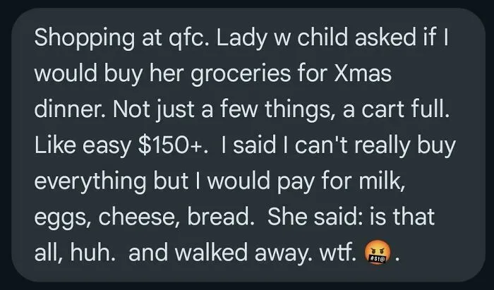 Christmas Dinner Please? All Or Nothing, I Guess