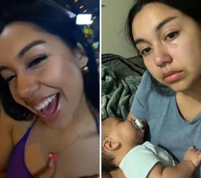 30 Women Share Comparison Pics Of Before And After Becoming Moms Which Took Away Their Spark
