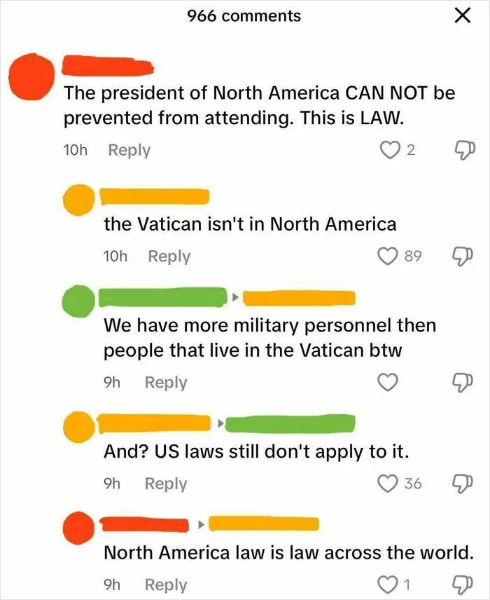 “North America Law Is Law Across The World”