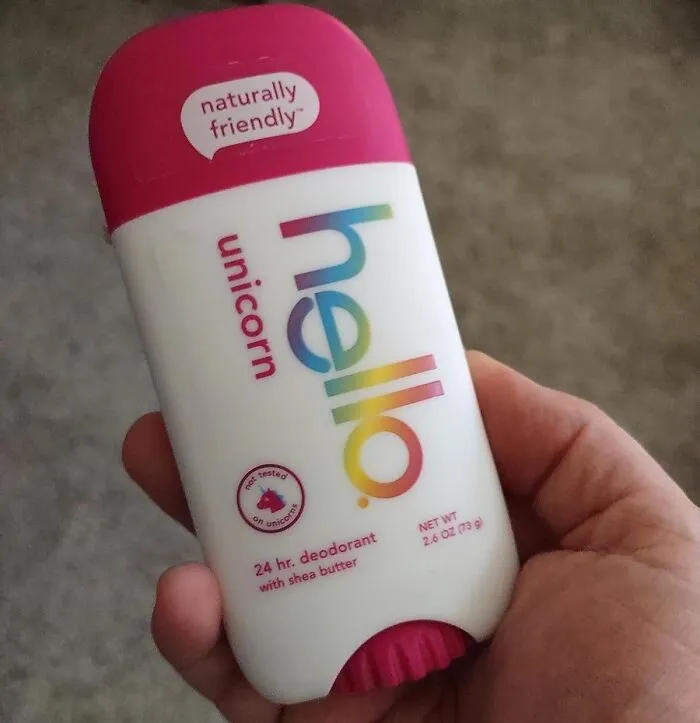 We Were Seriously Tempted To Gatekeep This One, But Your Pits Deserve To Smell Like A Sparkly, Mythical Adventure, So Get Ready For This <a Style="Display:inline;" Href="Https://Www.amazon.com/Hello-Aluminum-Deodorant-Fragrance-Dermatologically/Dp/B0blfnxmj9?ie=utf8&linkcode=ll1&tag=bpcobra-20&linkid=e9df0b274d0f6d004f257f2ef0ad5743&language=en_us&ref_=as_li_ss_tl" Target="_blank"><span Style="Font: Inherit; Color: #d74b1f;"> Hello Unicorn Aluminum Free Deodorant </Span>, Which Is Way More Fun Than Smelling Like, Well, Just A Regular Tuesday