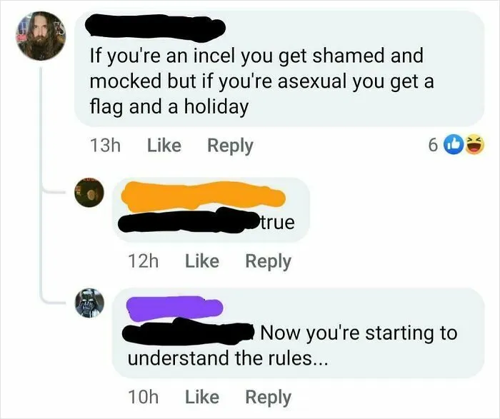 They Think Asexual Is Same As Incel