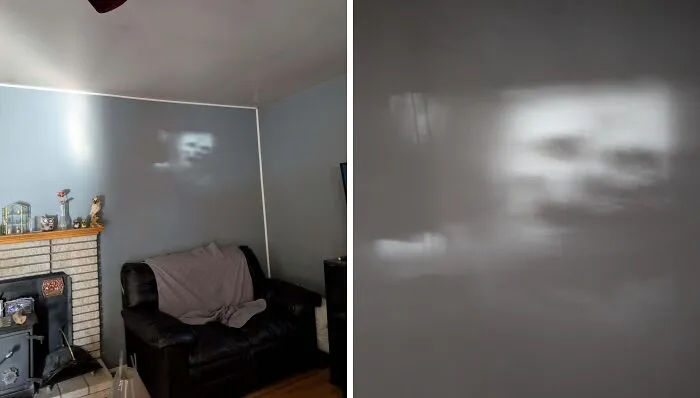 Reflection Of Light That Shows Up On My Wall