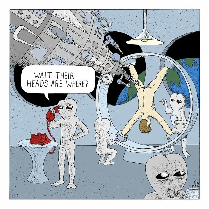 This Artist Makes Hilarious Comics Where Talking Bugs And Existential Dread Collide (35 Pics)