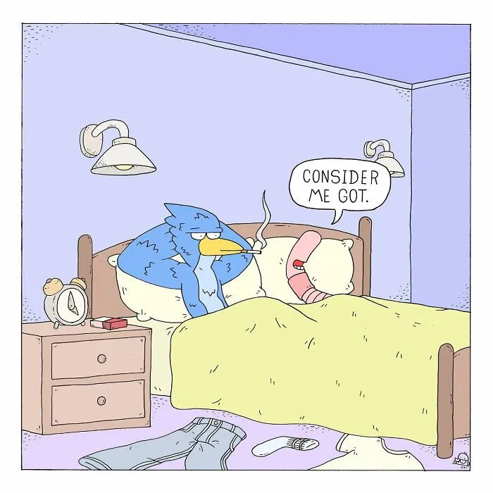 This Artist Makes Hilarious Comics Where Talking Bugs And Existential Dread Collide (35 Pics)