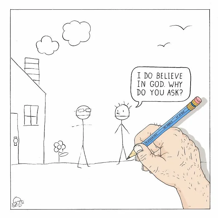 This Artist Makes Hilarious Comics Where Talking Bugs And Existential Dread Collide (35 Pics)