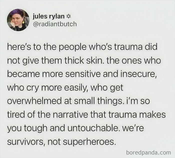 Sensitive Survivors