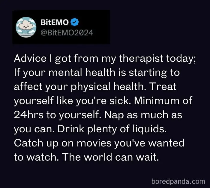 Makes Me Feel A Bit Better About Bed Rotting