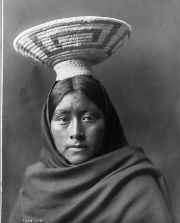 Papago Indian Portrait