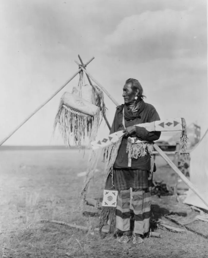 In A Blackfoot Camp