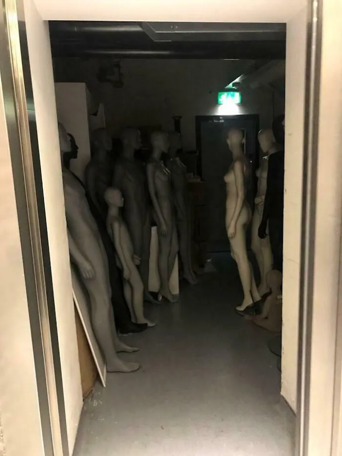Top Floor Of My Workplace, Elevator Opens To This