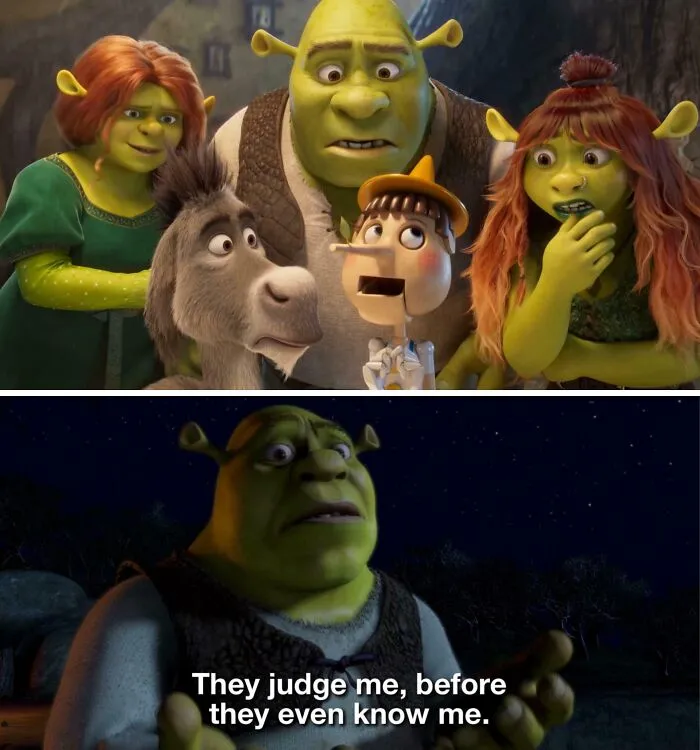 After The Release Of “Shrek 5” Teaser, People Started Judging The Upcoming Film Only By Its Looks. This Is A Reference To The Fact That People Missed The Point Of The First “Shrek” Movie
