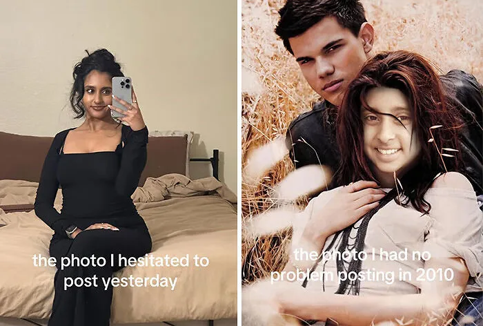 50 Hilarious Comparison Pics Of Normal Photos People Were Afraid To Post And Silly Ones They Did