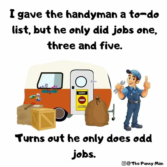 This Artist Created 44 Funny Comics Based On Puns, And They’re So Bad They’re Good