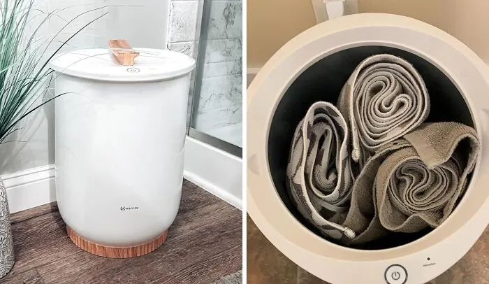 Step Out Of The Shower Into Pure Cozy Bliss With A Warm Hug From A <a Style="Display:inline;" Href="Https://Www.amazon.com/Keenray-Bathroom-Oversized-Bathrobes-Blankets/Dp/B08zmxqrpz?ie=utf8&th=1&linkcode=ll1&tag=bpgoldfish-20&linkid=63cc78befb2d09bd04e9820b33b99f1a&language=en_us&ref_=as_li_ss_tl" Target="_blank"><span Style="Font: Inherit; Color: #d74b1f;"> Towel Warmer </Span>