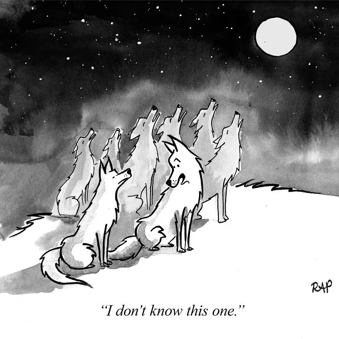 30 Humorous One-Panel Comics By Rose Anne Prevec That Capture Life Through Animal Antics