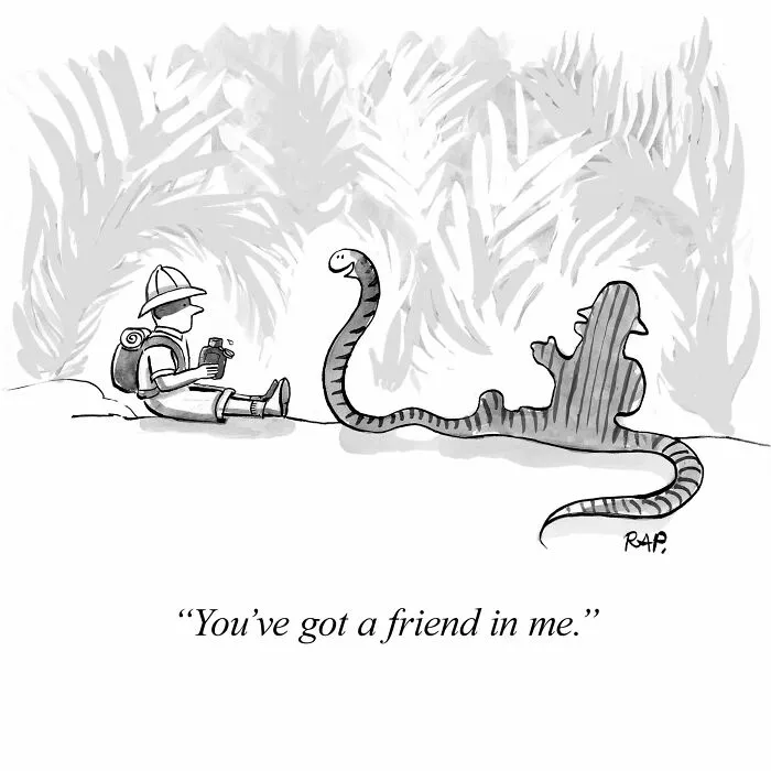 30 Humorous One-Panel Comics By Rose Anne Prevec That Capture Life Through Animal Antics